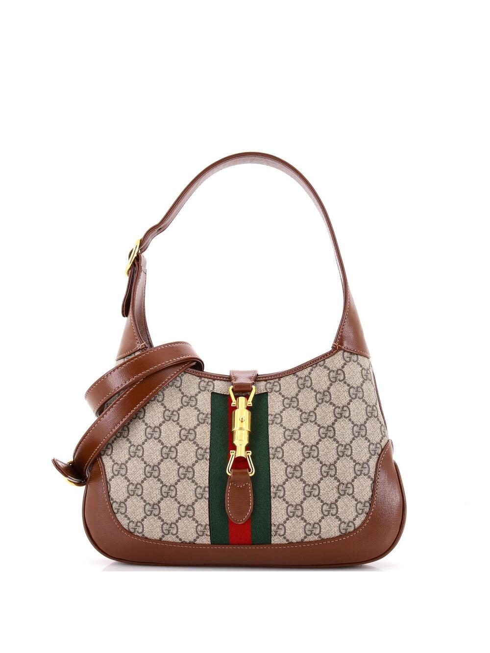Gucci Jackie Hobo Gg Coated Canvas #335313G23B